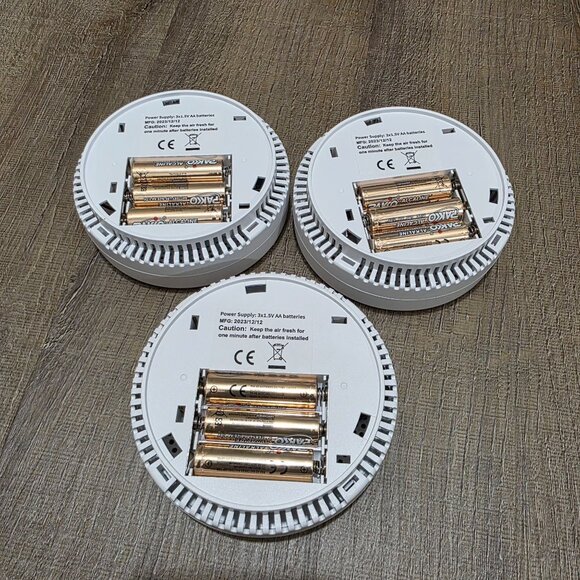 Smoke & Carbon Monoxide Detector Alarm with LCD Display – 3 Pack – Brand New - Picture 8 of 14